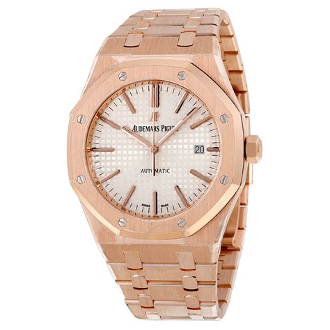 audemars piguet silver automatic|audemars piguet automatic watch price.